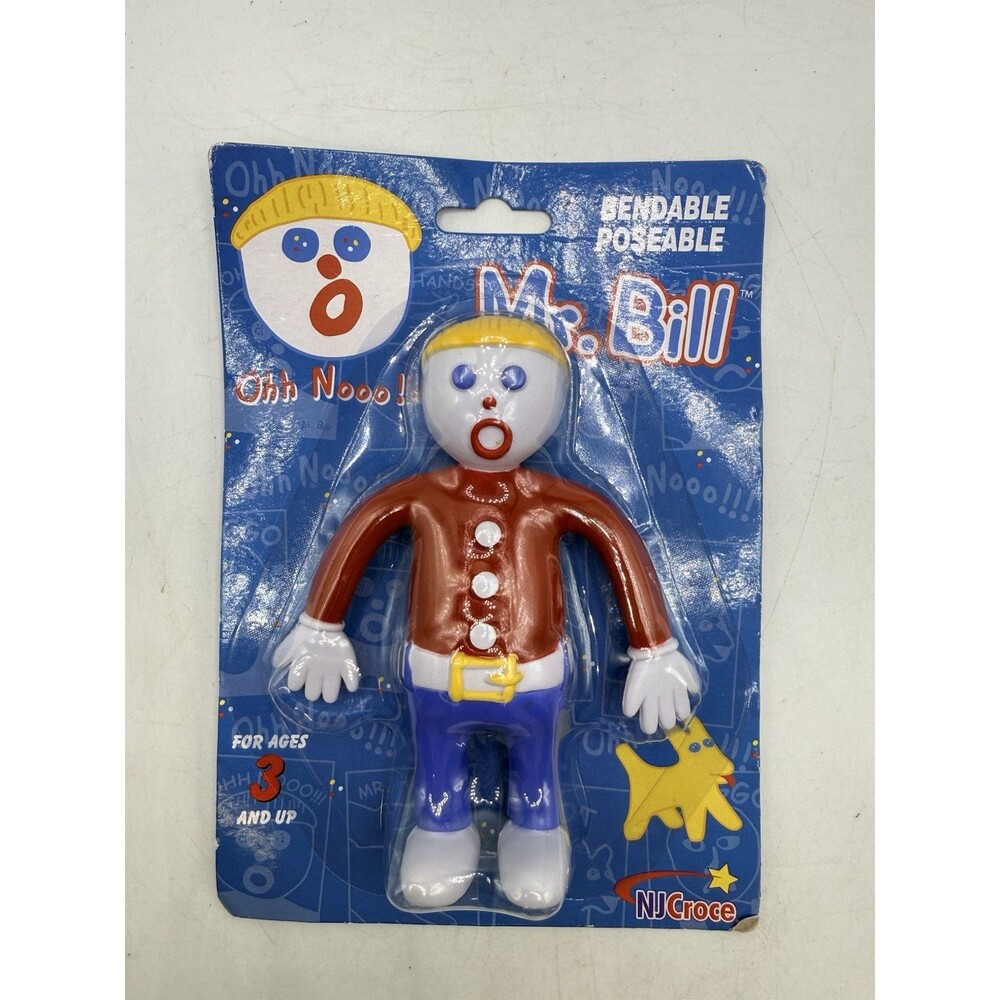 Mr. Bill Bendable Saturday Night Live Action Figure 2006 NJ Croce Co SEALED
